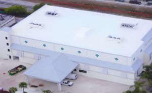 Fort Lauderdale, FL commercial re-roof TPO