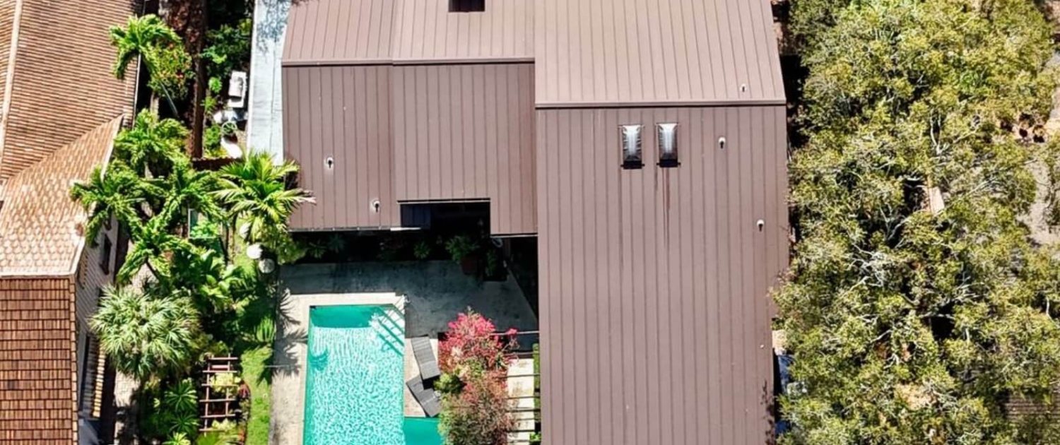 tan roof