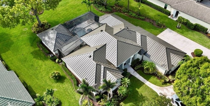 new metal roof install sun catcher roofing Port St Lucie